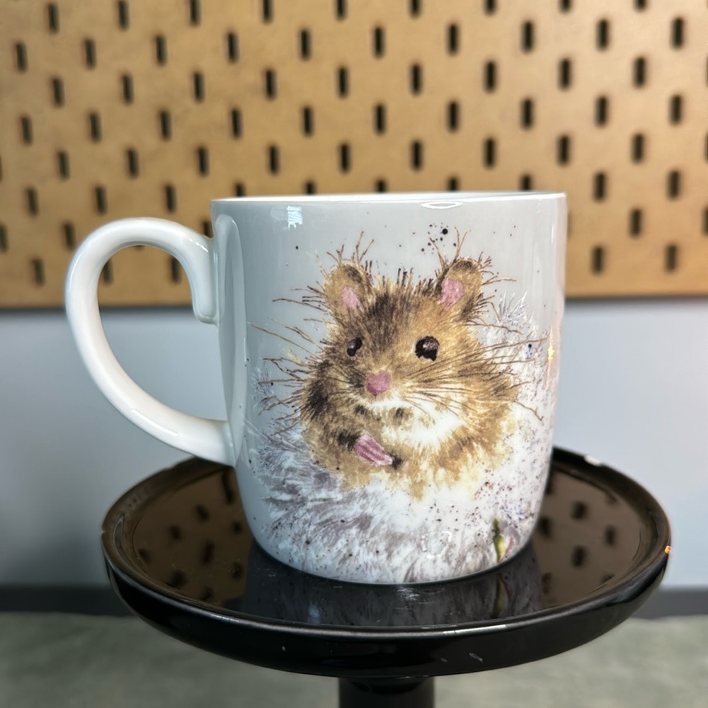 Royal Worcester mouse coffee/ tea cup